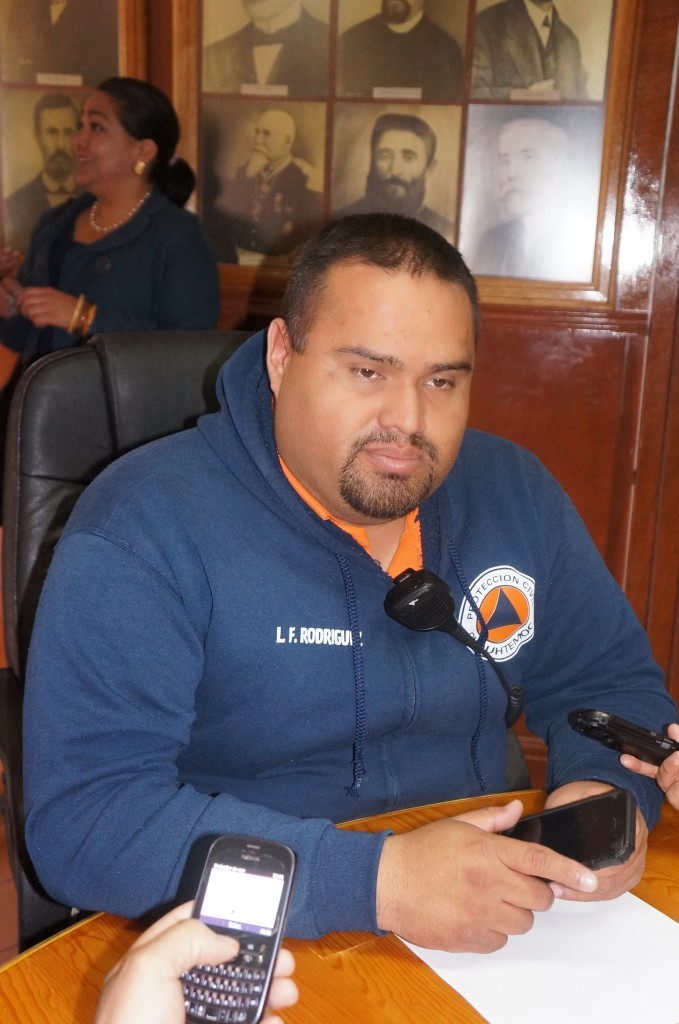 JEFE DE PROTECCIÓN CIVIL LUIS FERNANDO RGUEZ
