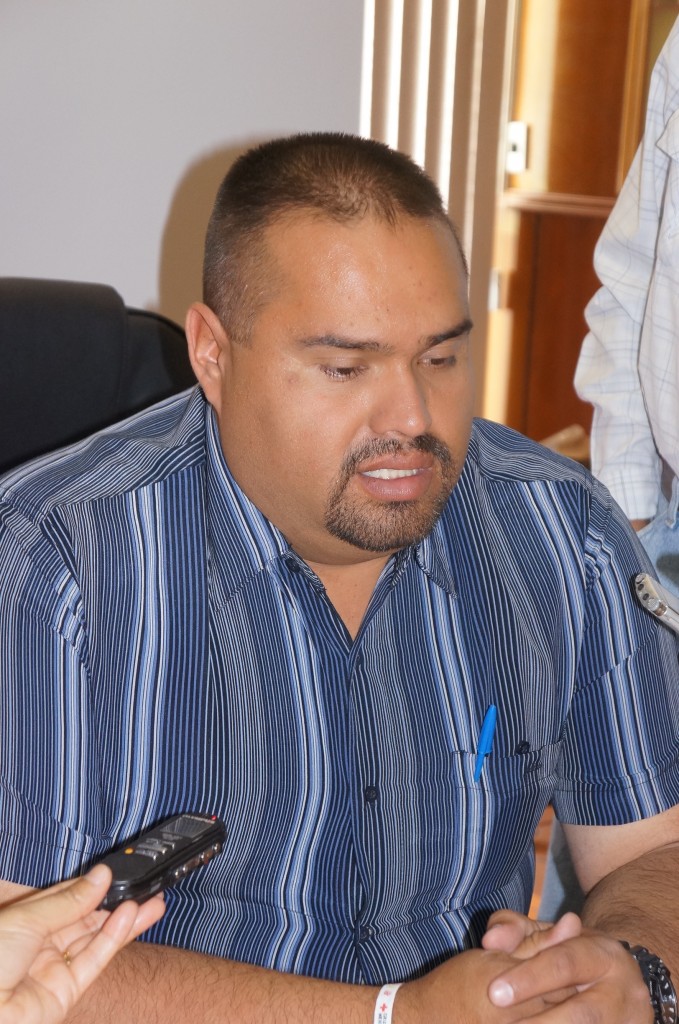 LUIS FERNANDO RODRÍGUEZ JEFE DE PROTECCION CIVIL
