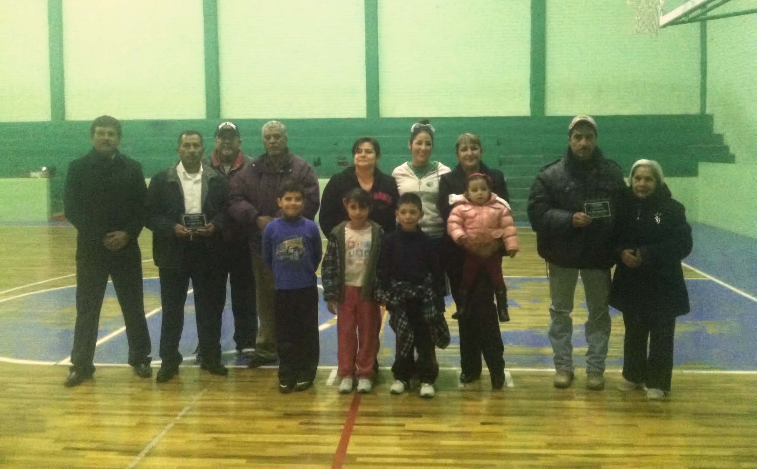 Promotores deportivos recibieron reconocimientos en la Junta.