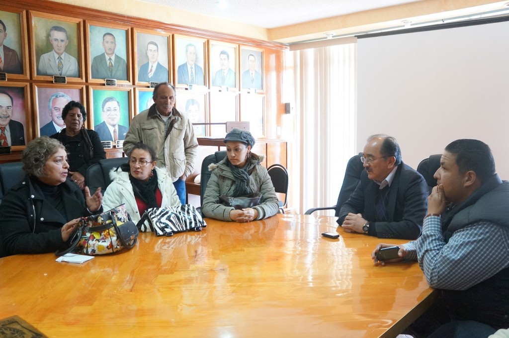 ESCUCHÓ ALCALDE A INTEGRANTES DEL BARZÓN