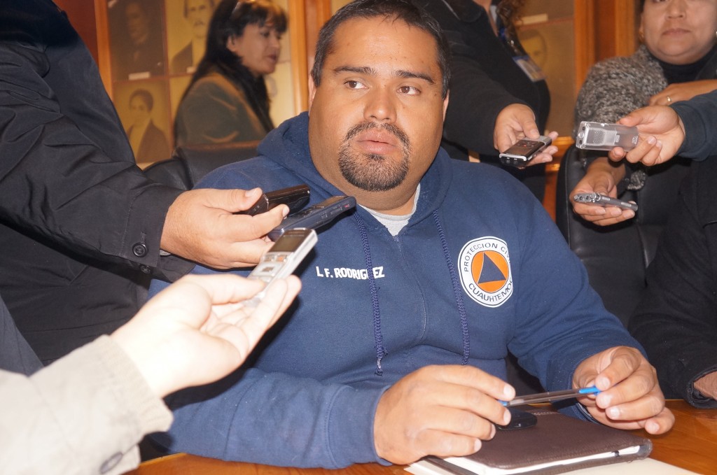 LUIS FERNANDO RODRIGUEZ, TITULAR DE PROTECCION CIVIL