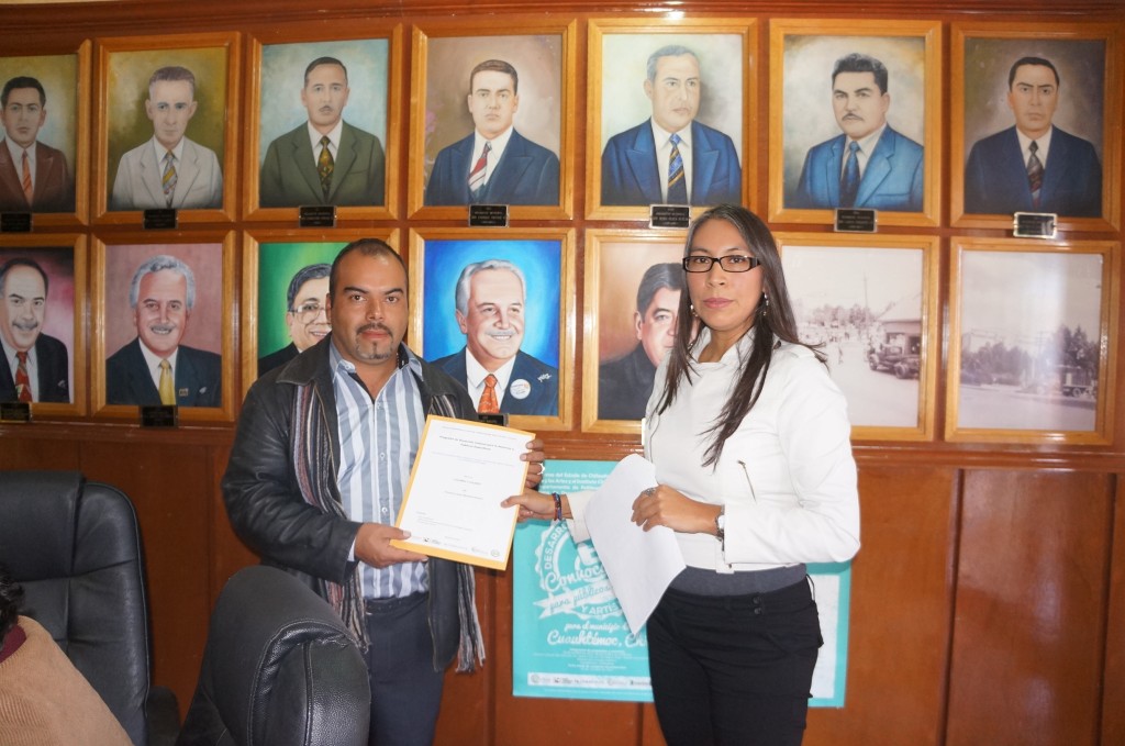 ARTISTAS RECIBEN RECURSOS PARA PROYECTOS ARTISTICOS