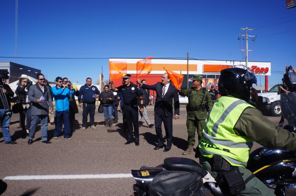 BANDERAZO DE INICIO DE OPERATIVO