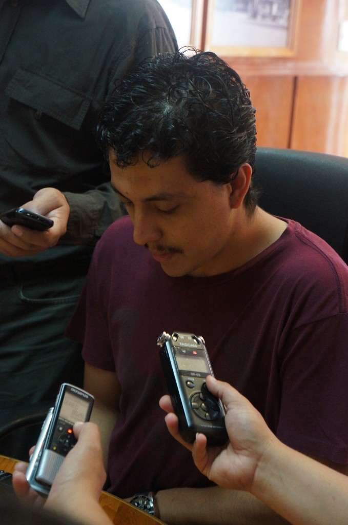 DANIEL ARVIZO, DEL DEPARTAMENTO DE TURISMO