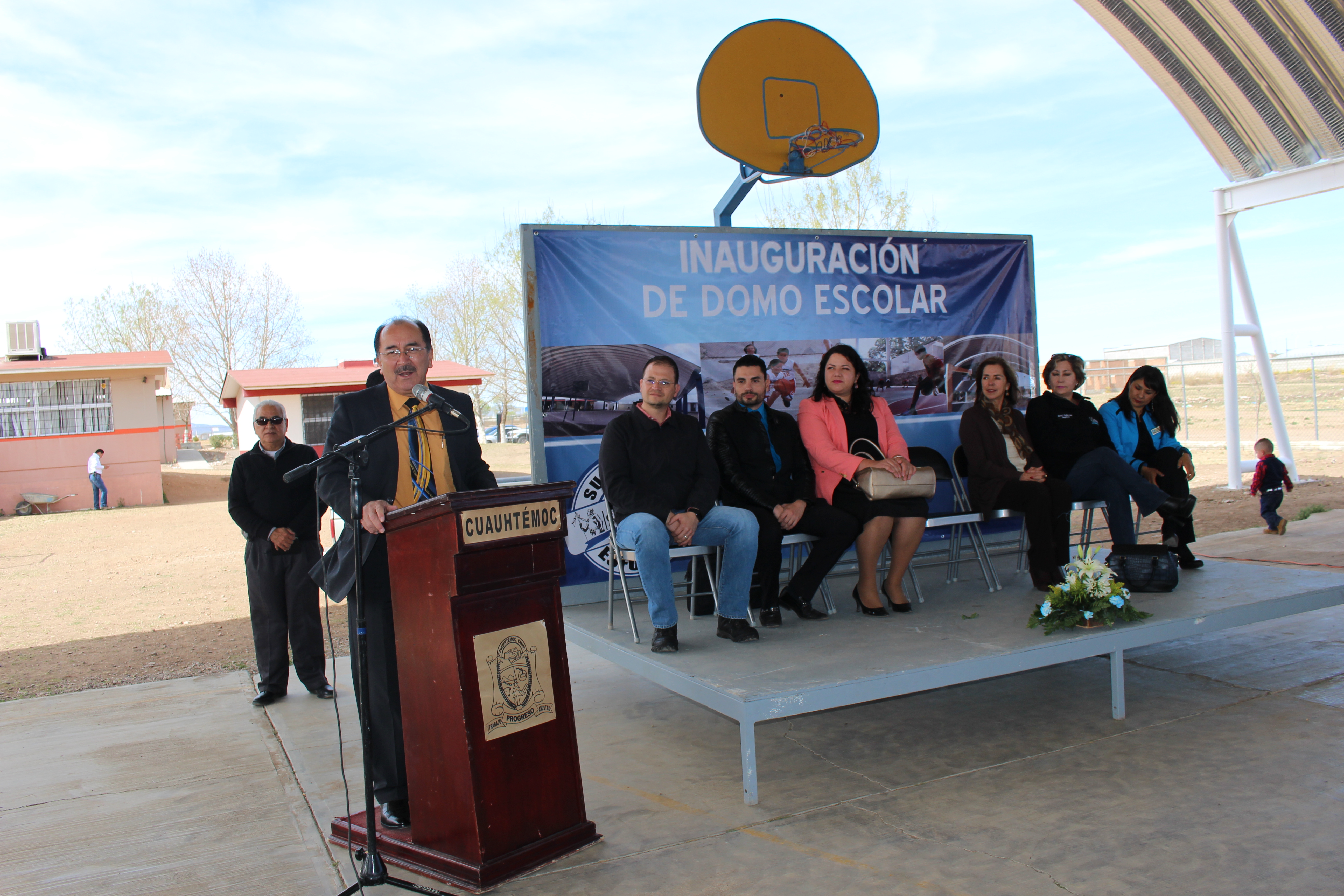 INAUGURACION DE DOMO EN FCO. VILLA