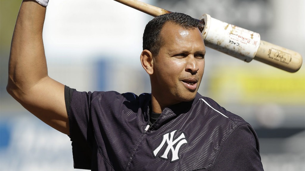 New York Yankees designated hitter Alex Rodriguez before a spring training baseball game against the New York Mets Tuesday, March 22, 2016, in Tampa, Fla. (AP Photo/Chris O'Meara)