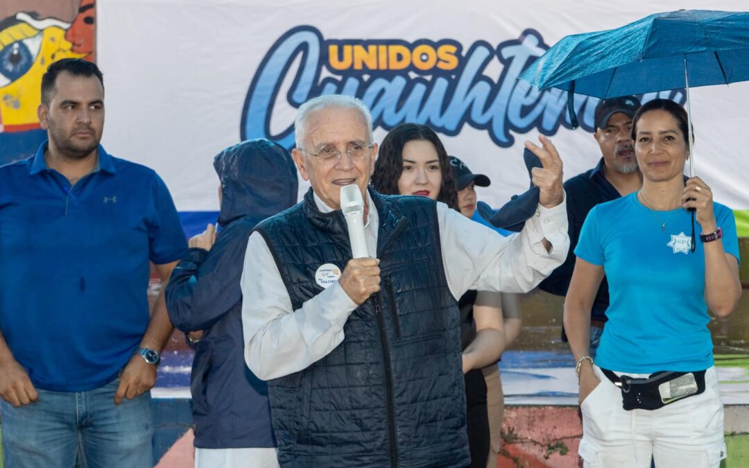 DISFRUTAN VECINOS DE CTM PROGRAMA UNIDOS POR CUAUHTEMOC.