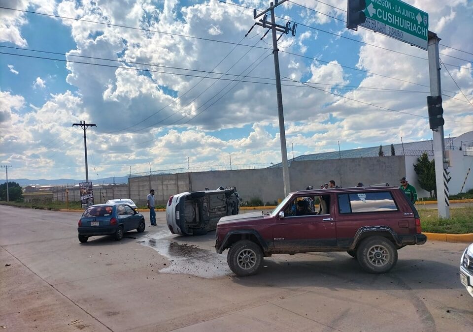 ENTRONQUE  A CUSI CHOQUE -VOLCADURA