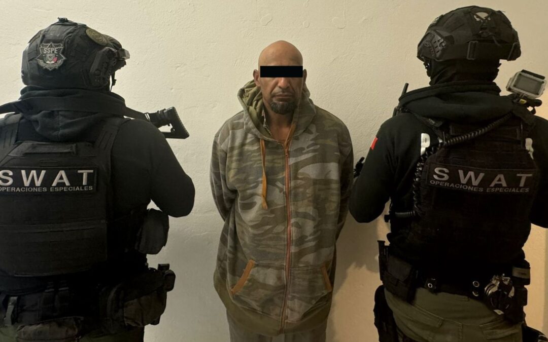 DETIENE FUERZA ESPECIAL SWAT A HOMBRE ARMADO EN CUAUHTEMOC