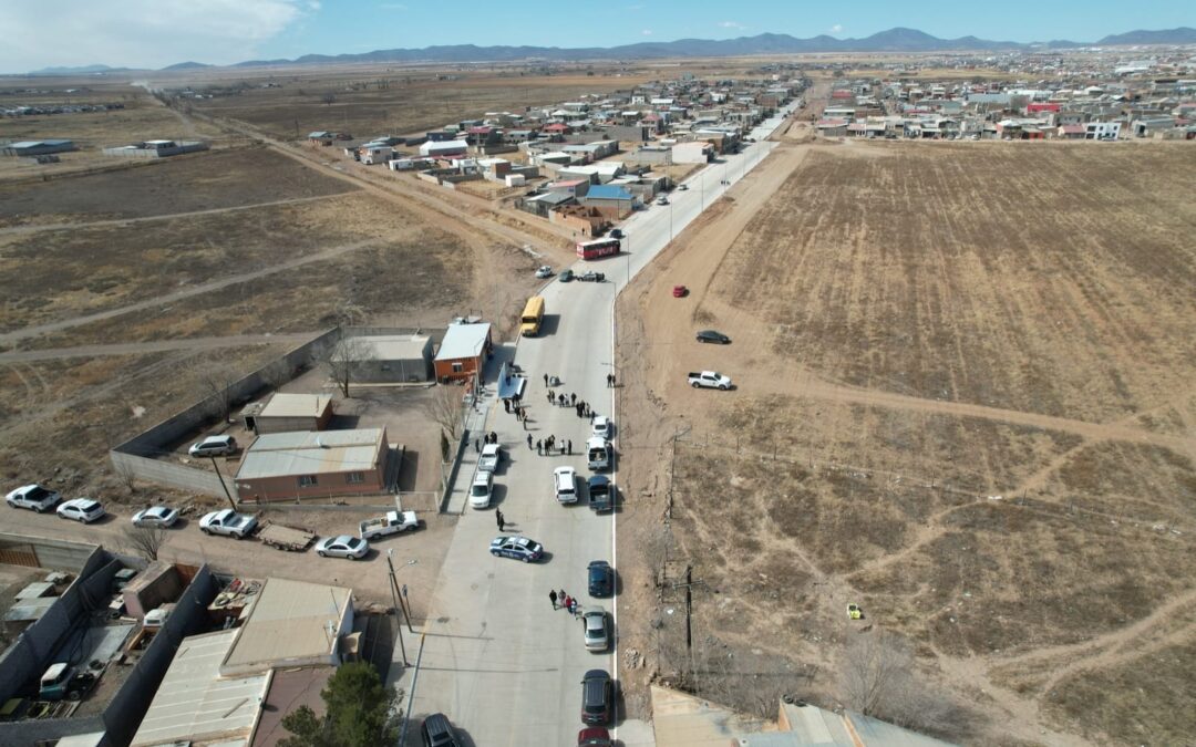 INAUGURAN OBRAS DE PAVIMENTACION 11.6 MDP