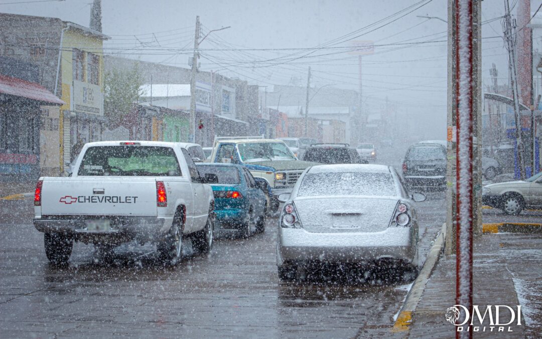 NIEVA EN LA JUNTA