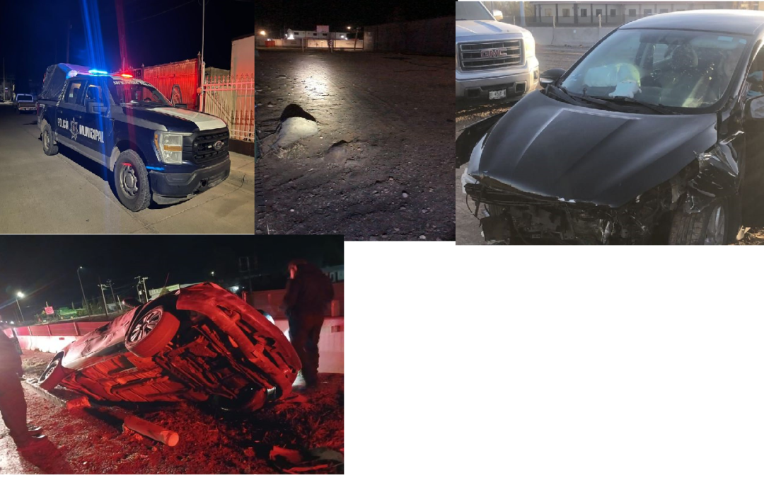 HOMICIDIO,  RIÑAS,  5 LESIONADOS EN CHOQUE   FIN DE SEMANA