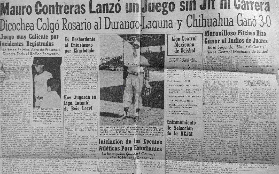 UN GRANDE  MAURO CONTRERAS