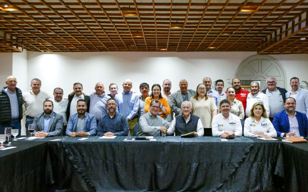 BETO PÉREZ, SAÚL MIRELES Y LULY MENDOZA SOSTIENEN REUNIONES CON LA INICIATIVA PRIVADA