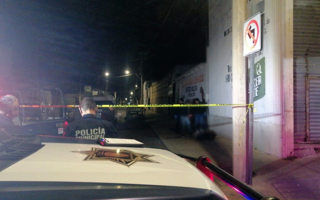 LO MATAN EN PLENO CENTRO DE LA CIUDAD