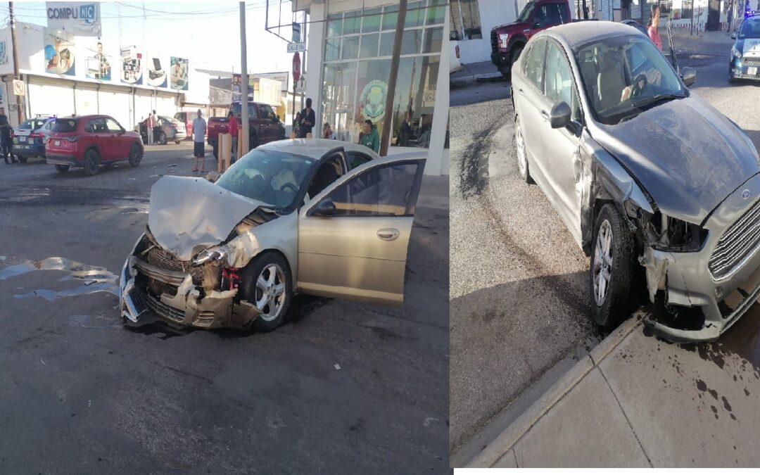 CHOQUE POR LA 18 Y ALLENDE