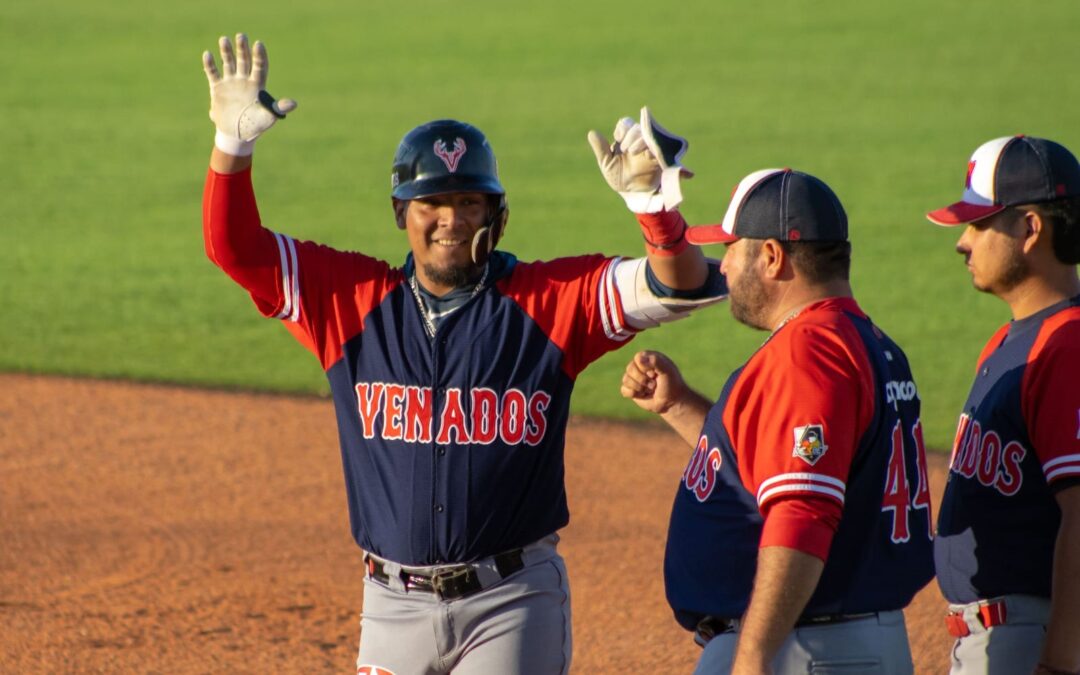 VENADOS EMPAREJAN LA SERIE GANAN 10-1 A MANZANEROS