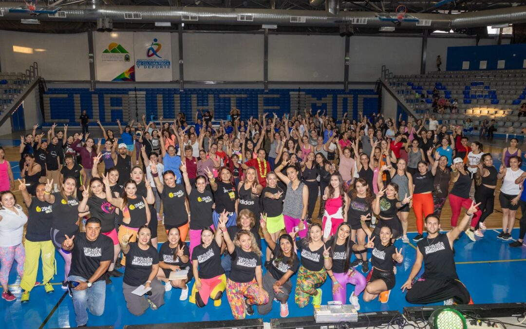 ASISTIERON MAS DE 200 PERSONAS AL ZUMBATÓN “MUEVE EL CUERPO, APOYA UNA CAUSA