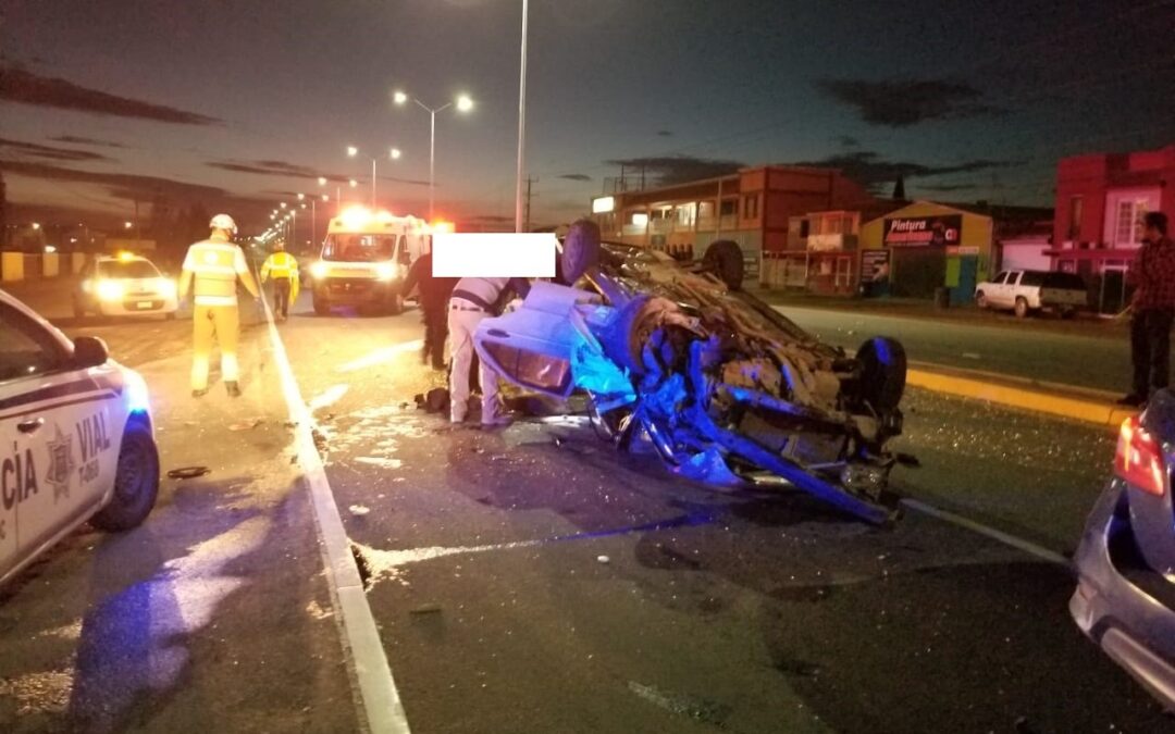 FUERTE IMPACTO CONTRA OBJETO FIJO