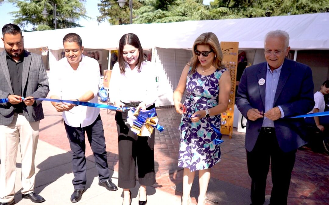 DAN BANDERAZO A LA FERIA REGRESO A CLASES