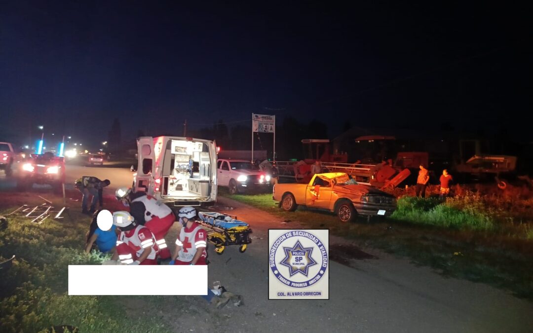 EN EL KILOMETRO 37 SALIDA DE CAMINO CON LESIONADOS