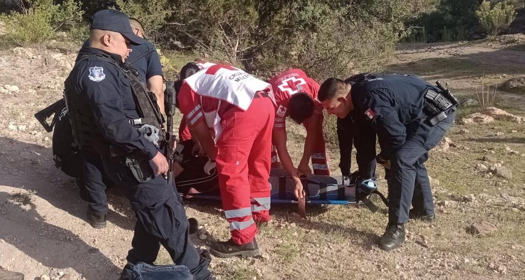 RESCATAN A SENDERISTA