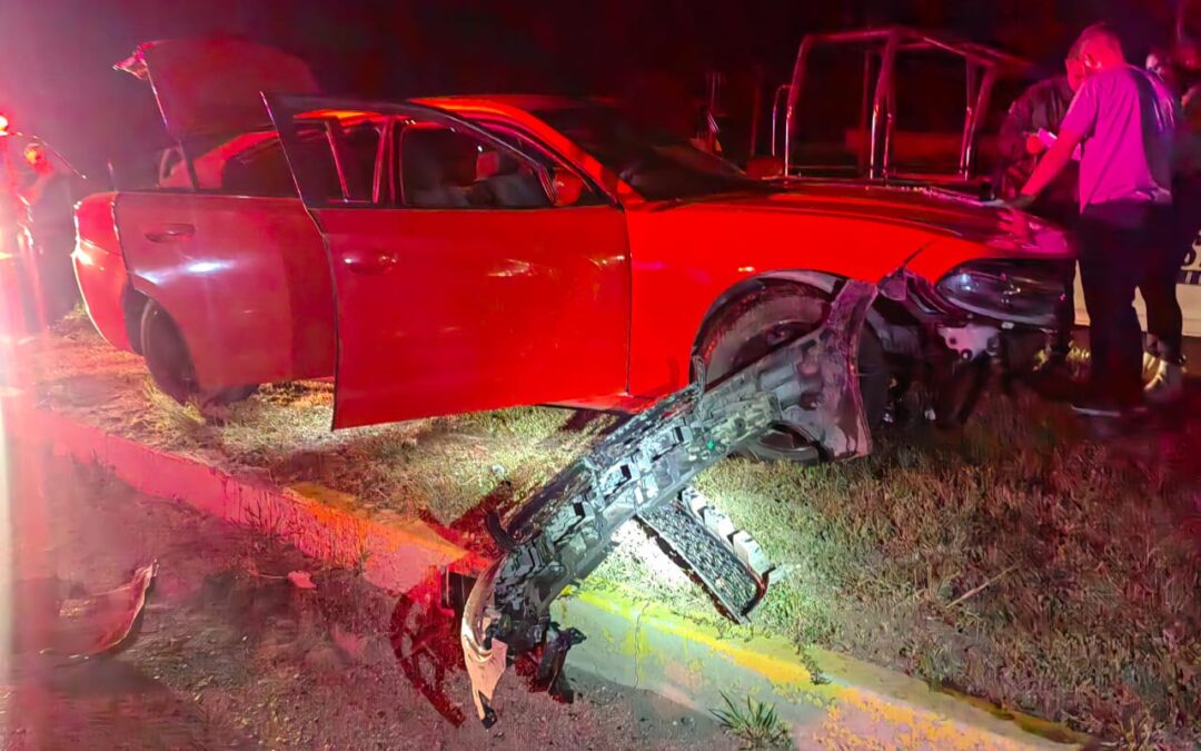 PERDIO EL CONTROL Y SALIÓ DEL CAMINO