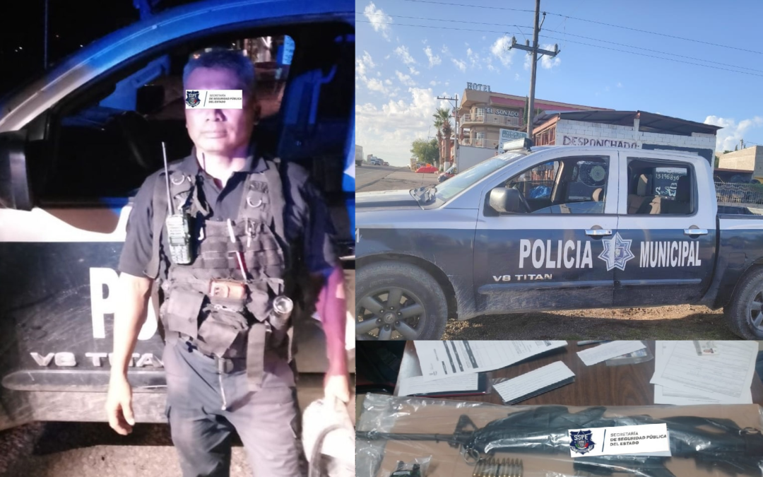 ARRESTA POLICIA DEL ESTADO A HOMBRE POR USURPACÓN  DE FUNCIONES EN PARRAL