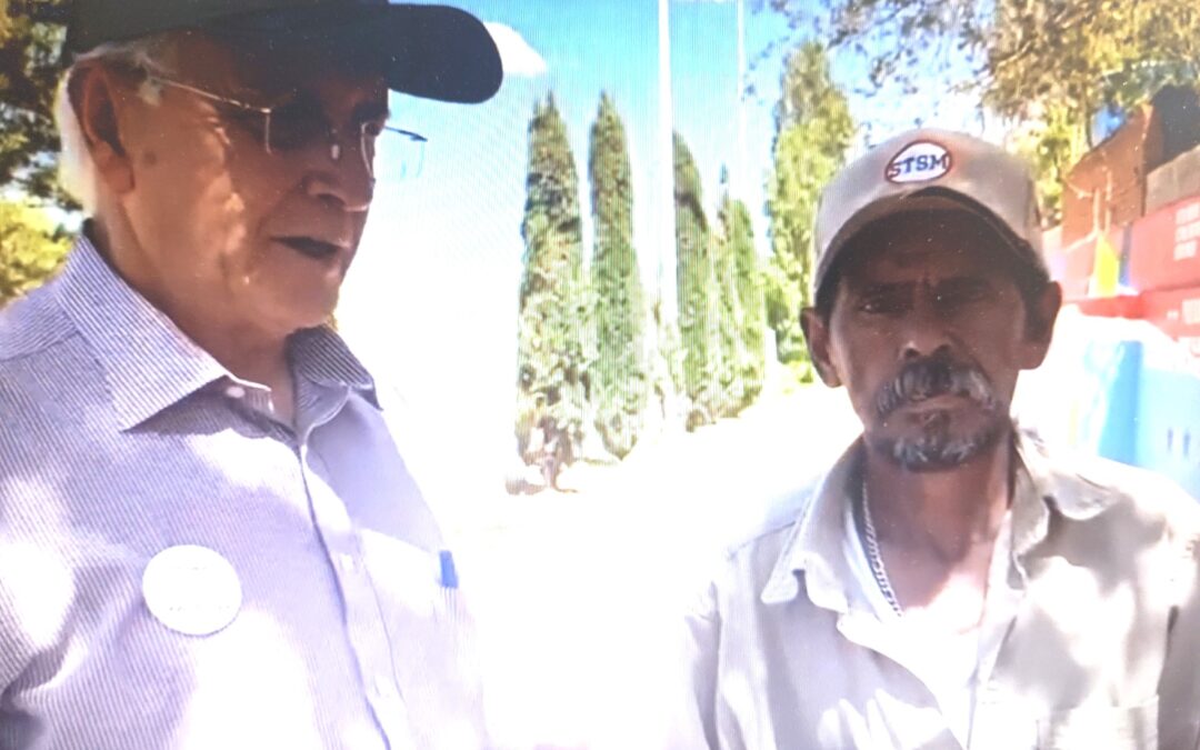 ALCALDE FELICITA JUBILACIÓN DE JESÚS MANUEL PINEDA HERNÁNDEZ  SU FAMILIA HA CUIDADO EL FAJA DE ORO POR MAS DE 70 AÑOS