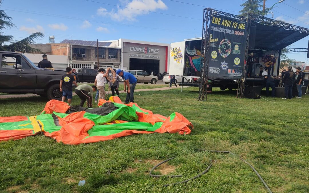 ALERTAN A JOVENES SOBRE  CONSUMO DE DROGAS