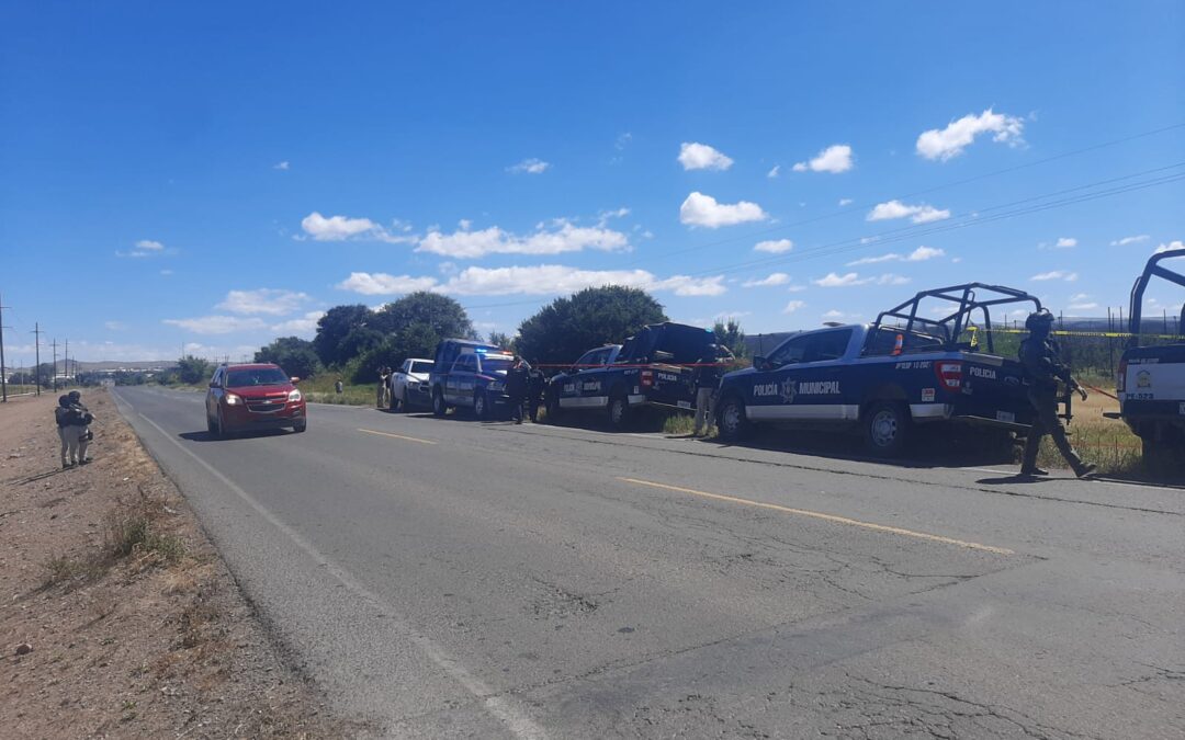 HALLAZGO DE DOS CUERPOS SIN VIDA POR EL LIBRAMIENTO G.M
