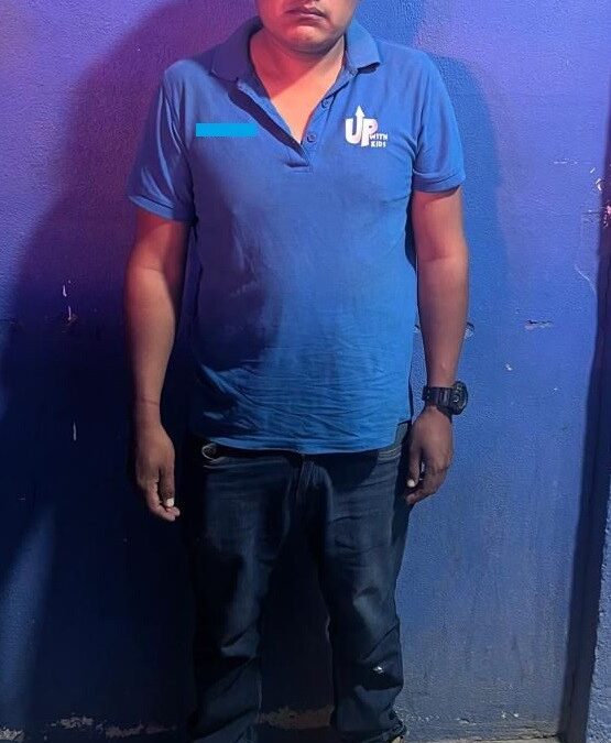 DETIENEN A ACUSADO DE COMETER ABUSO SEXUAL CONTRA DE UNA MENOR