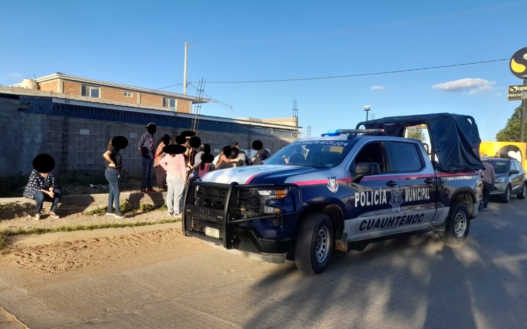 JOVENCITAS EN ESTADO DE INTOXICACIÓN