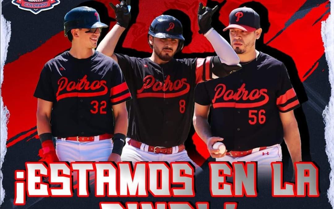 EN COLORADO EL “PICHUNGO” VELAZCO Y POTROS BASEBALL A LA FINAL