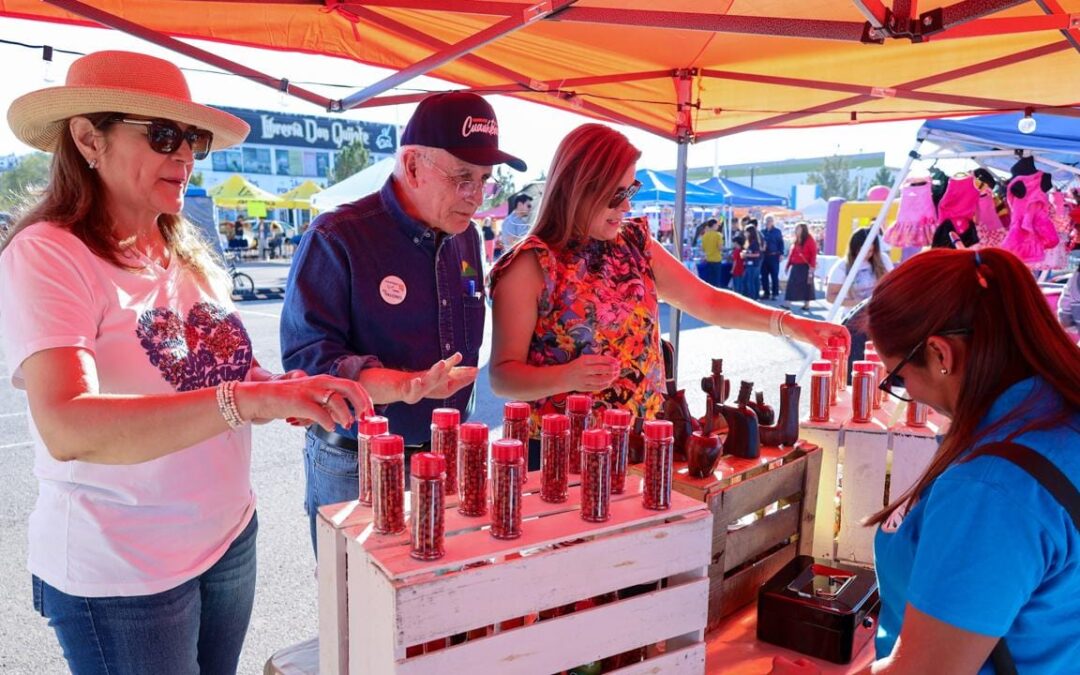 ¡ASISTE AL MERCADITO LOCAL EN EL POLIDEPORTIVO I!