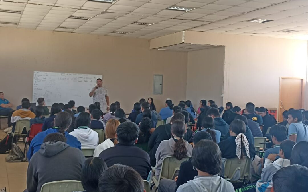 VIVE SIN DROGAS IMPACTA A 200 ESTUDIANTES DE SECUNDARIA TÉCNICA 5
