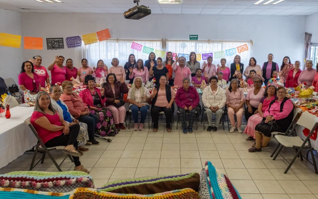 ABUELITAS  CONCLUYEN CURSO DE MANUALIDADES