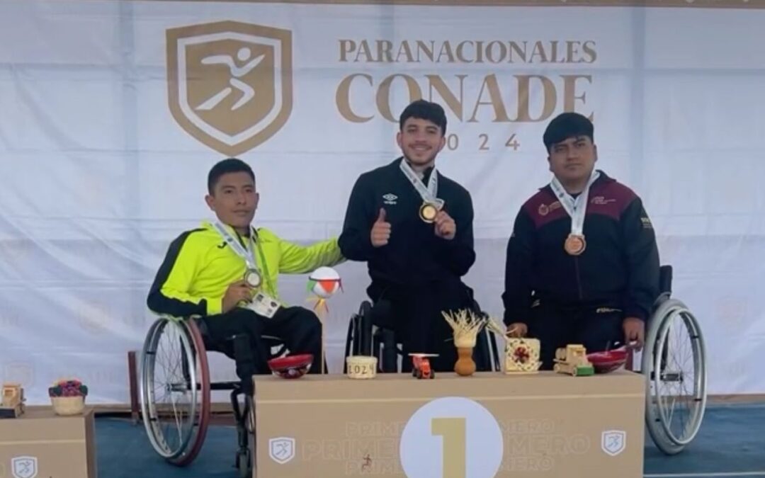 EL CUAUHTEMENSE ERICK MONCADA GANA DOS MEDALLAS DE ORO EN JUEGOS CONADE