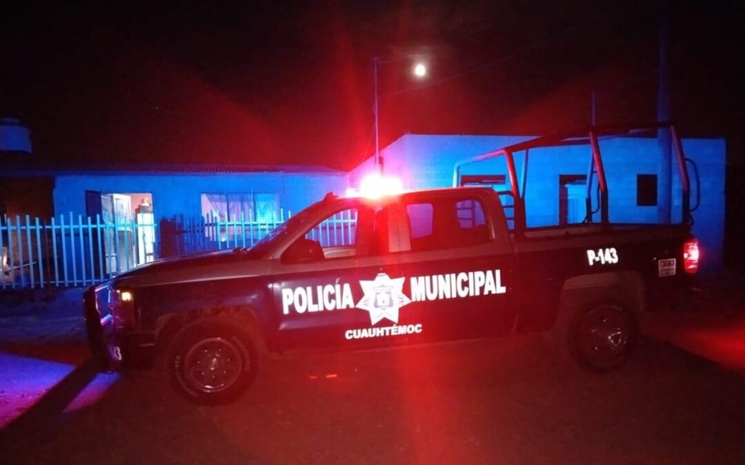 EN VIVIENDA ROBAN EQUIPO DE POLICIA ENCUENTRAN EXCREMENTO