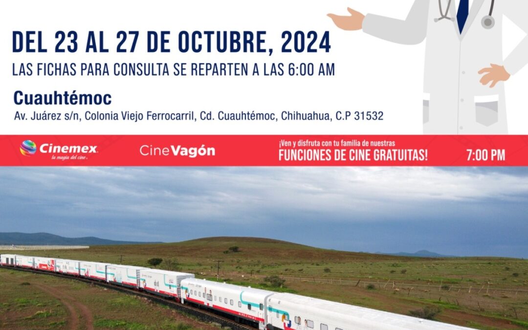 ¡DR. VAGÓN LLEGA EL 23 DE OCTUBRE A CUAUHTÉMOC
