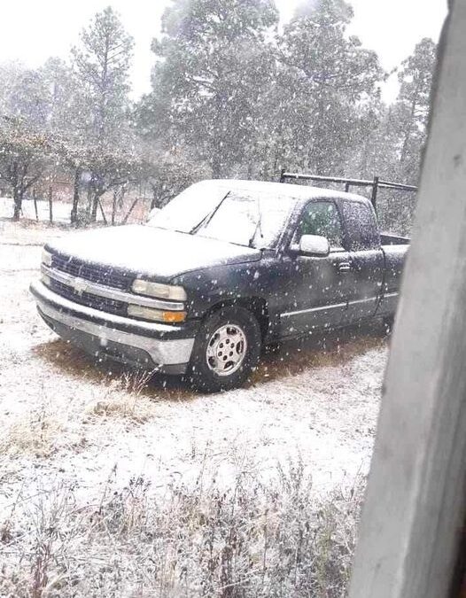 NIEVA EN LARGO MADERAL POR FRENTE FRIO 10