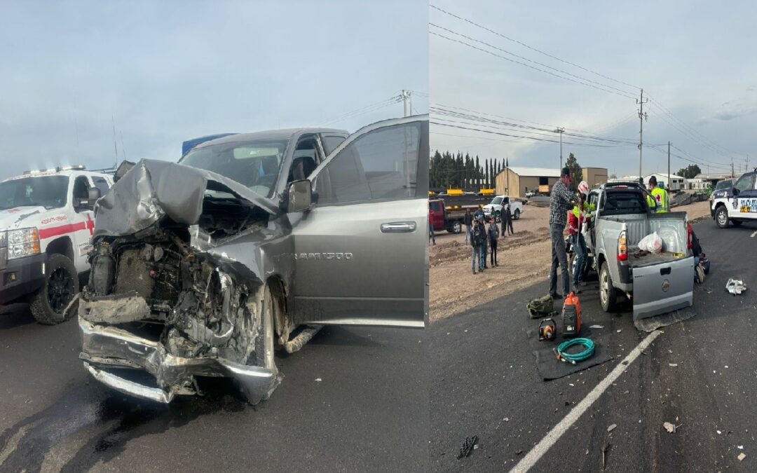 PADRE E HIJO DE 9 AÑOS FALLECIERON EN CHOQUE 