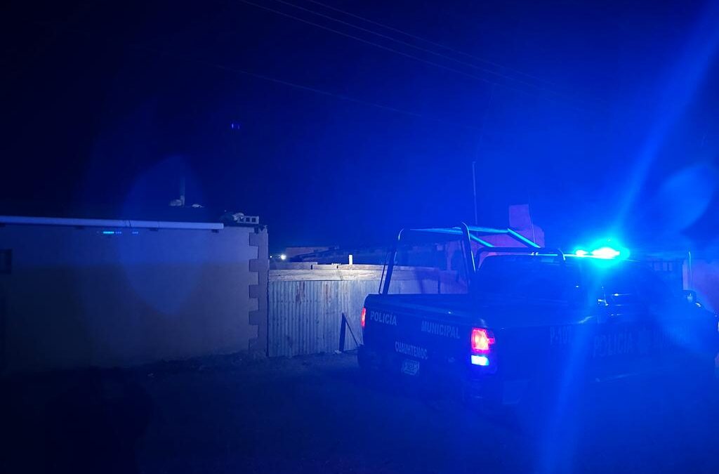 SORPRENDEN A VARON TRATANDO DE SALTAR BARANDAL