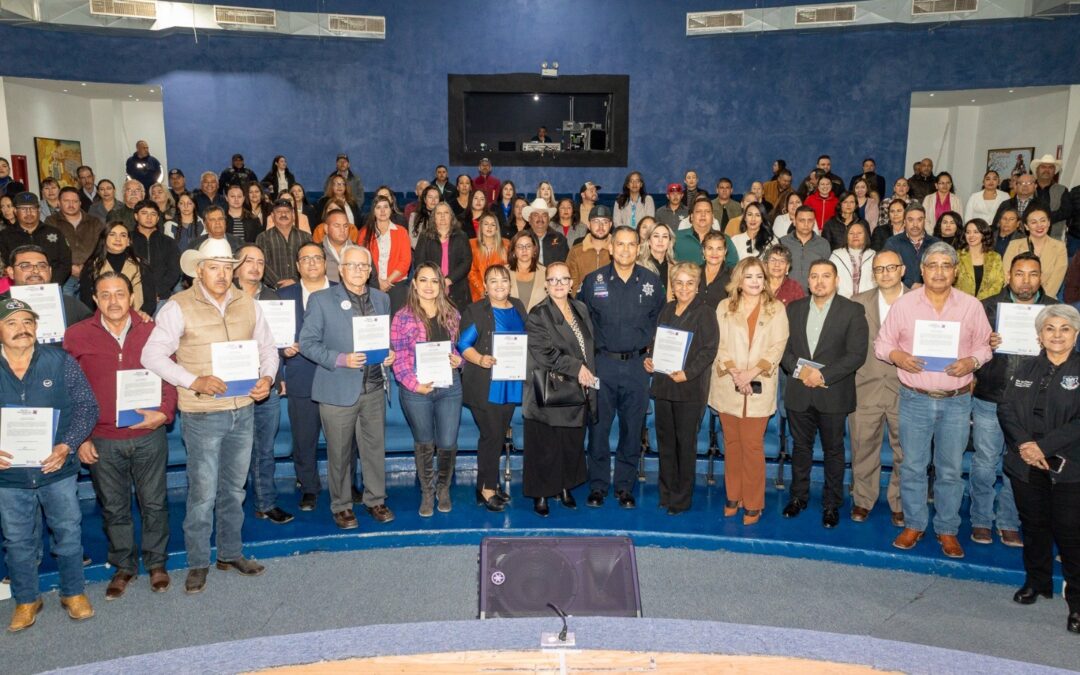 PRESIDENTES MUNICIPALES  TOMAN PROTESTA EN CONSEJOS DE SEGURIDAD Y PREVENCIÓN