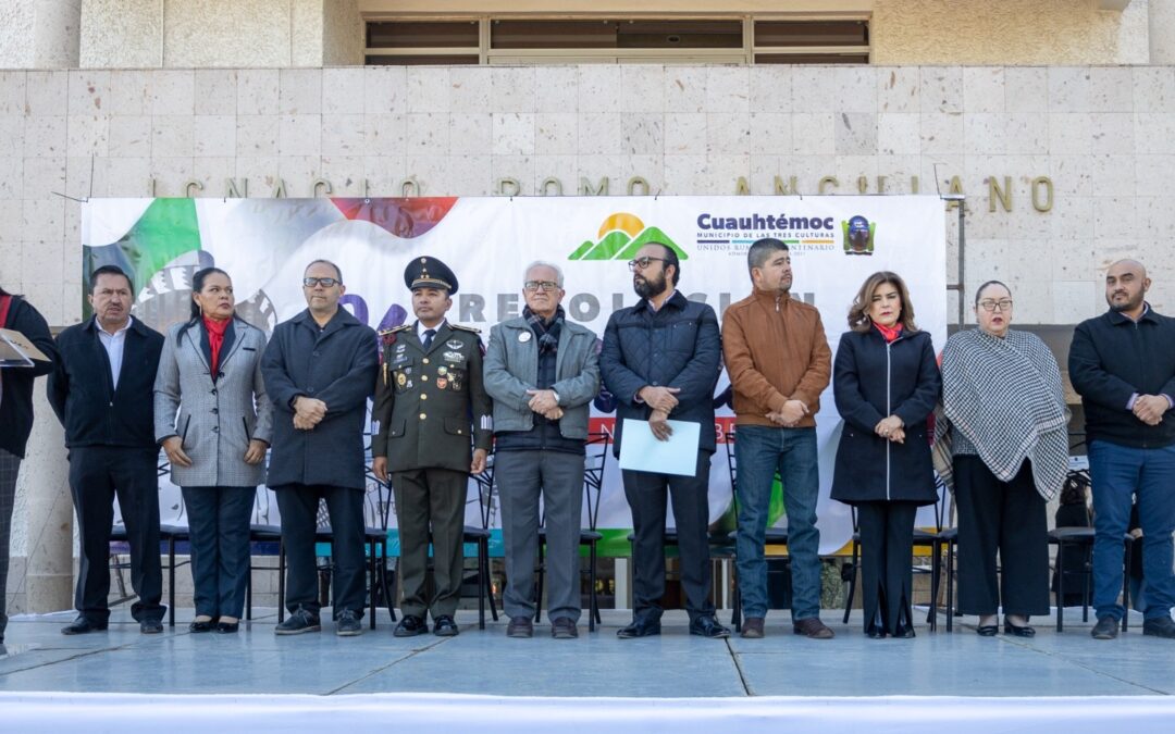 REALIZAN DESFILE  114 ANIVERSARIO DE LA REVOLUCIÓN MEXICANA
