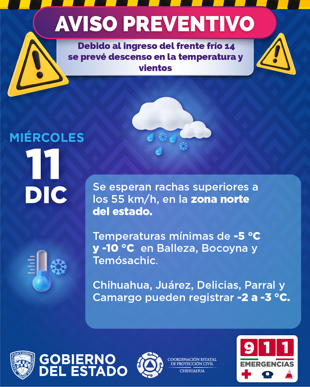ALERTA FRIO