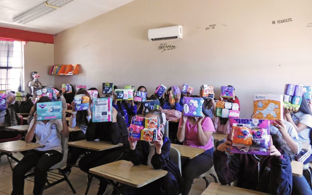 CAMPAÑA  “MESTRUACIÓN DIGNA” BENEFICIA A MAS DE 500 MUJERES
