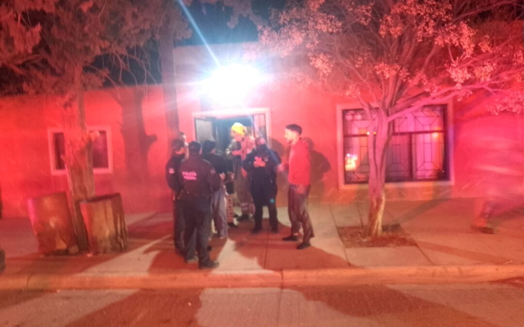 FUGA DE GAS Y LLAMA OCASIONA LESIONES EN DOS PERSONAS