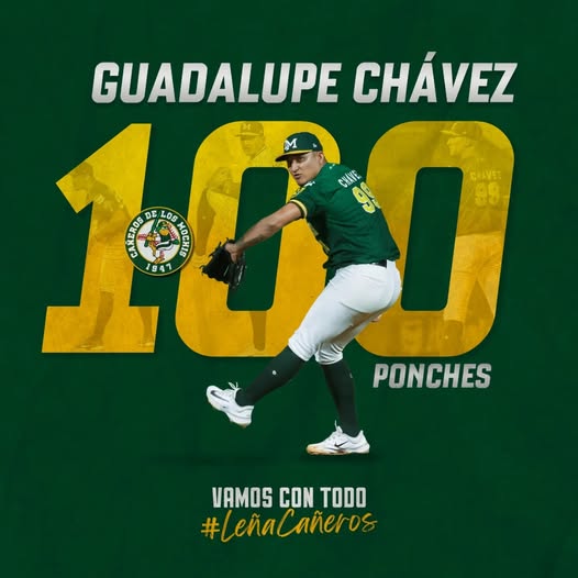 GUADALUPE CHÁVEZ LLEGA A 100 PONCHES