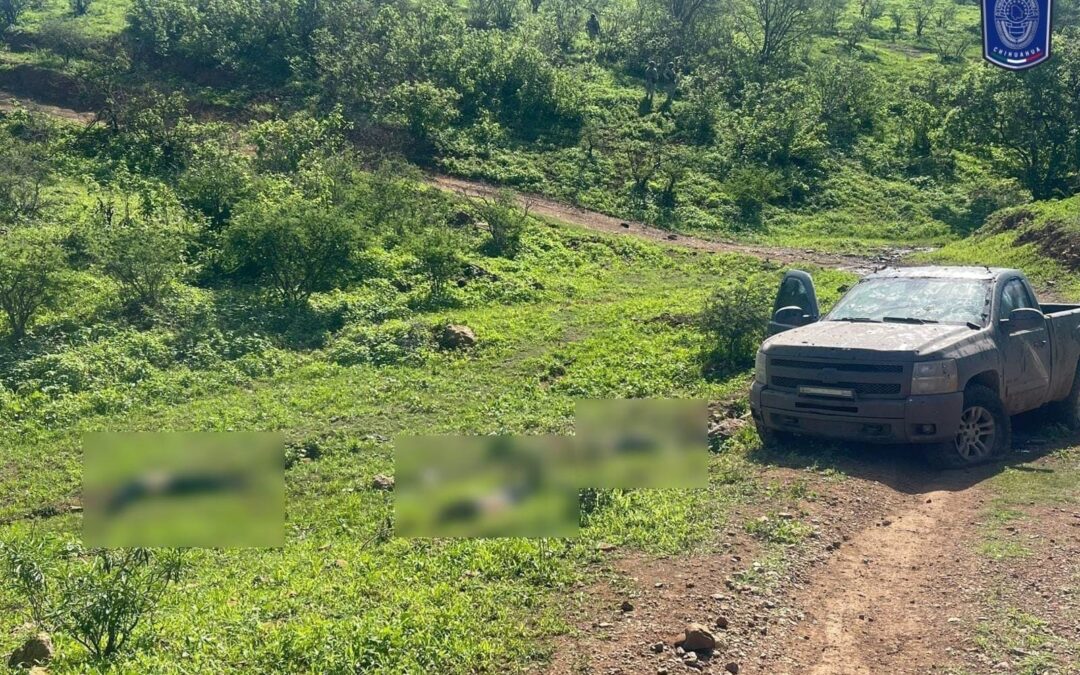 MUJER Y DOS HOMBRES SIN VIDA Y DECAPITADOS EN MORIS